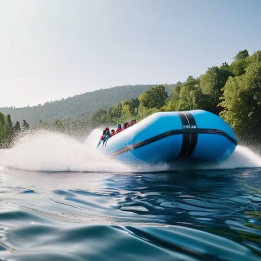 High-Speed Chaos on the Water tubing.