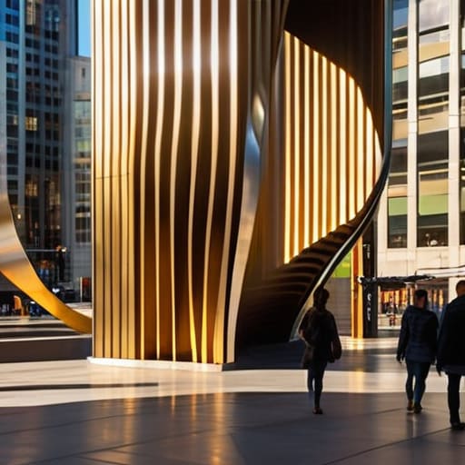Lost in the Rhythm of Outdoor Art Installations.