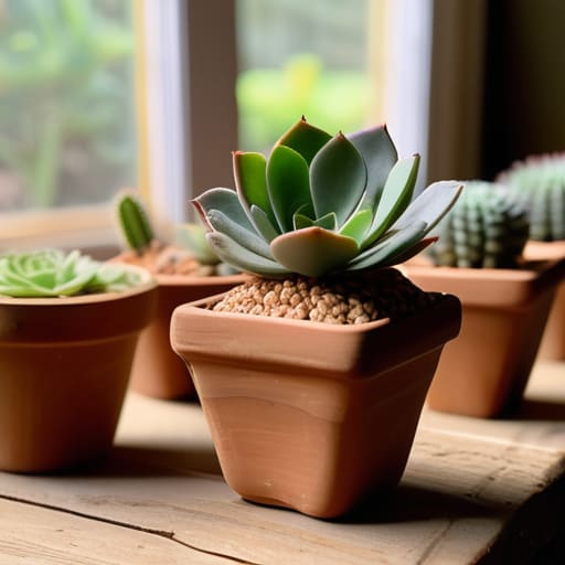 The "Green Thumb" Approach with succulents.