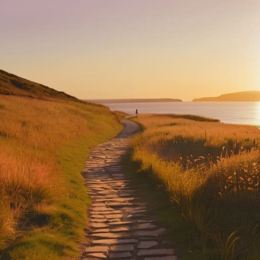 Making the Sunset Your Own during walks.