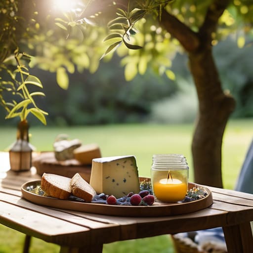 The Final Flourish of a garden party.