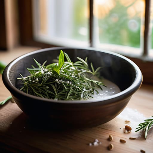 Adding herbs during The Final Pinch.