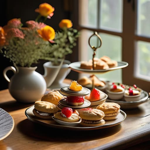 Tea party preparation during The Final Pour.